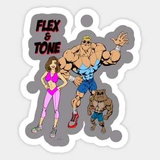 Flex and Tone Sticker